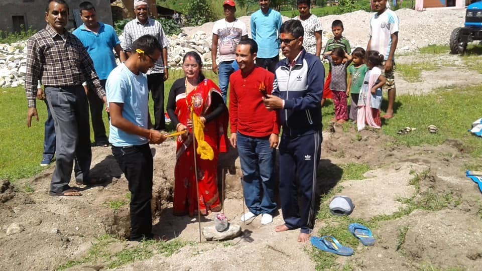 जोरायल गाउँपालिकाले आफ्नै भवन निर्माणको कार्य थाल्यो