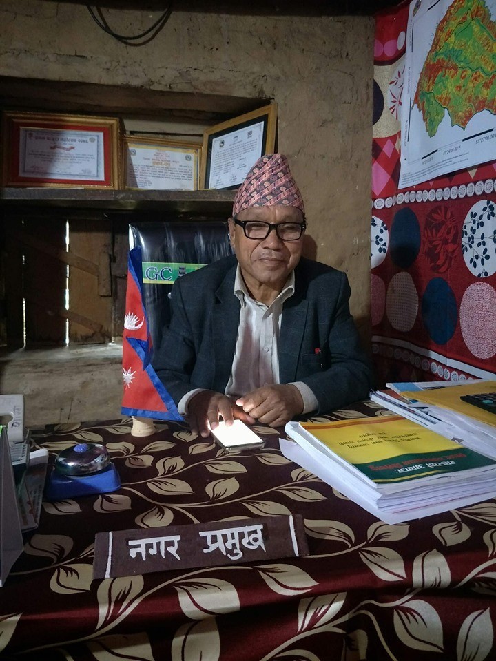 बाजुरामा भूमि पुजन गायत्री महायज्ञ हुने