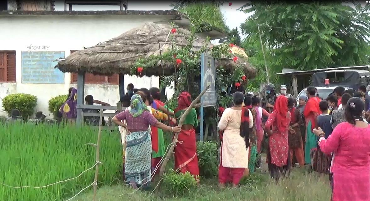 युबकको मृत्यु प्रकरण : कैलालीको फुलबारीमा तनाब