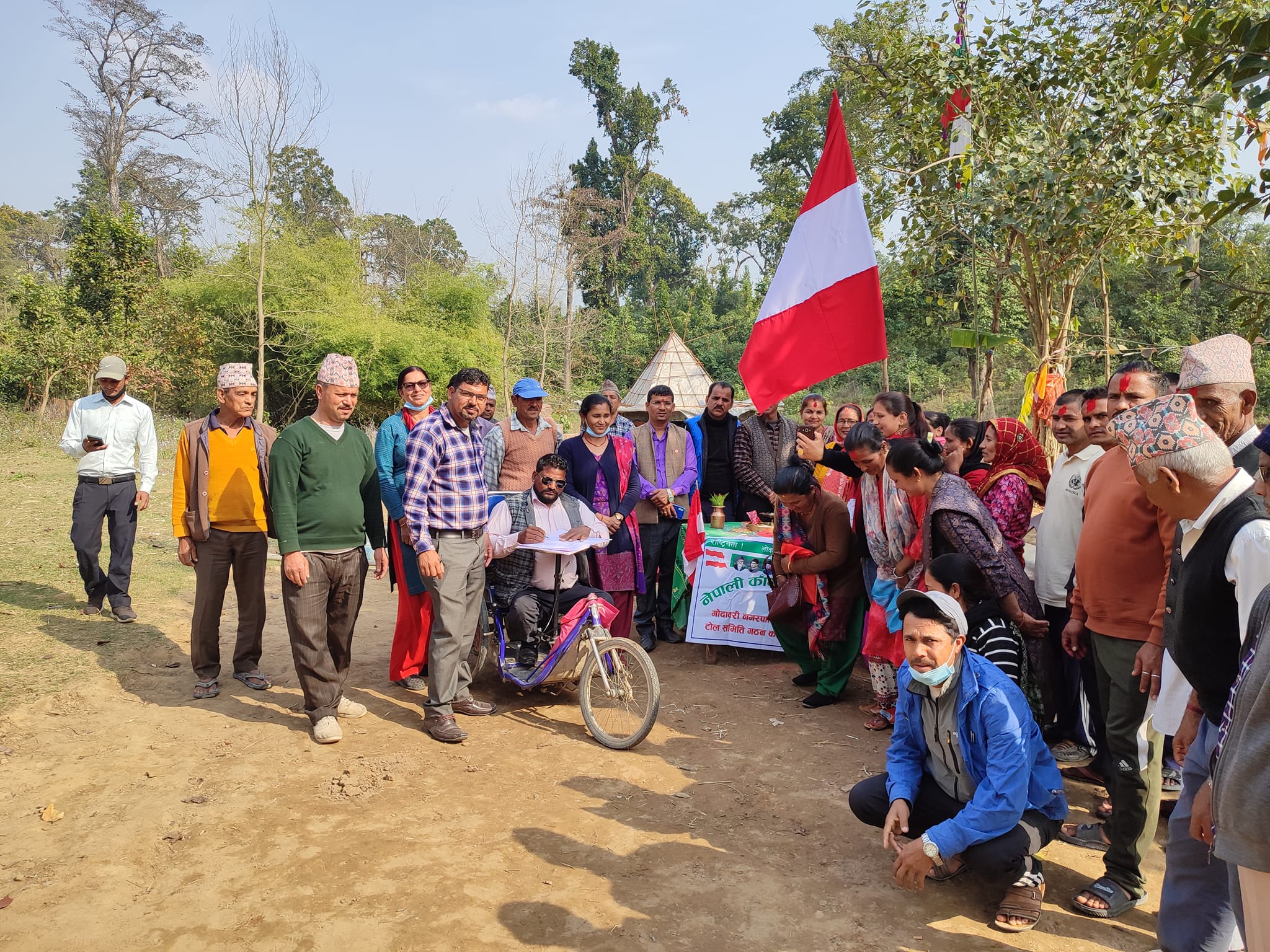 गोदावरी २ मा कांग्रेस बढायो सक्रियता , आज शान्ति टोलमा टोल समिति गठन