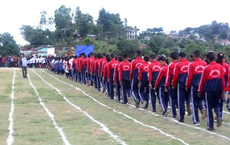 डडेल्धुरामा एघारौँ जिल्लास्तरीय राष्ट्रपति रनिङ शिल्ड  प्रतियोगिता सुरु