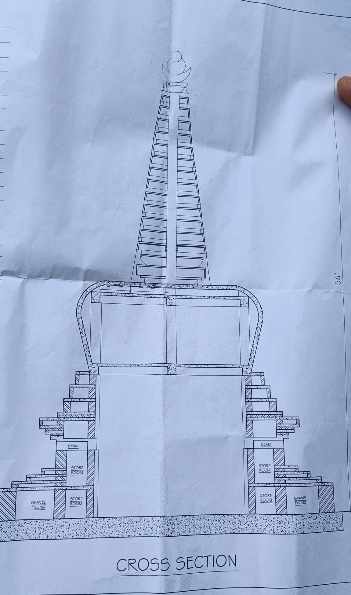 कैलालीको गोदावरीमा अढाई करोडको लगानीमा ६३ फिट अग्लो बुद्द स्तुपा निर्माण गरिने