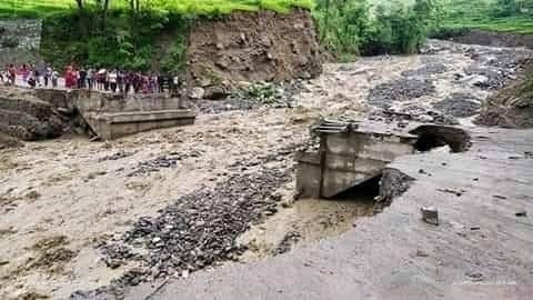 साँफे - मार्तडी सडकखण्ड अबरुद्ध