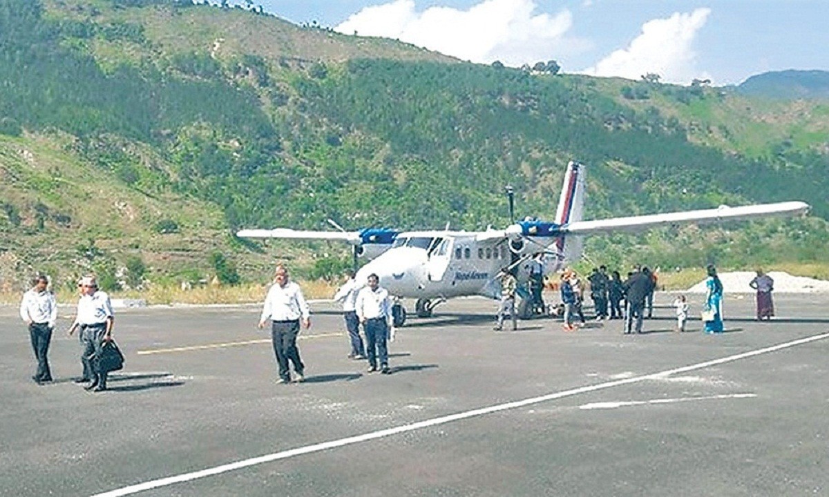 बाजुरामा हवाई सेवा पुनः सञ्चालनमा