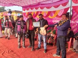 धनगढीमा  भएको पेनाल्टी सुट आउट प्रतियोगिताको उपाधि ; बेहडी युवा क्लबलाई