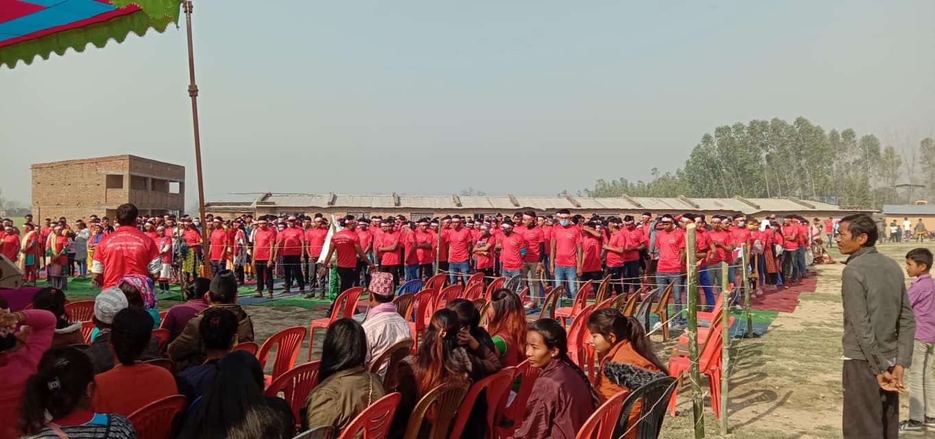 युबादस्ताको मार्चपास संगै कैलालीमा थरुहट/थारुवान को राष्ट्रिय सम्मेलन शुरु