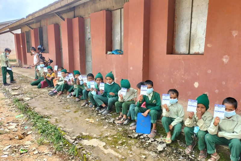 बैतडीमा विद्यालयमा बालबालिका भर्ना गर्न खोप कार्ड अनिवार्य