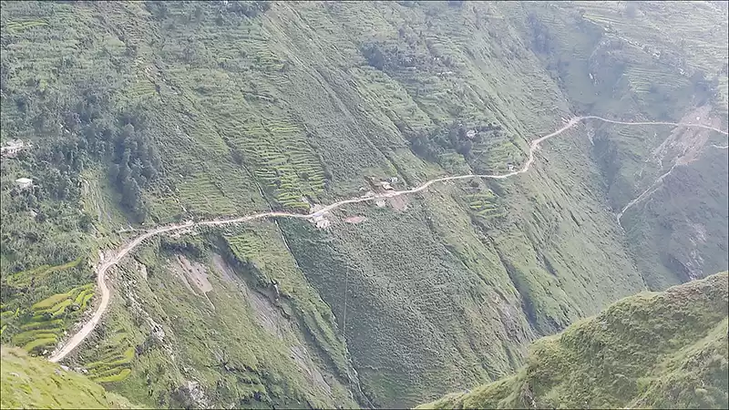 महाकाली करिडोर: १२ वर्षमा ३० किलोमिटर सडक मात्र कालोपत्रे