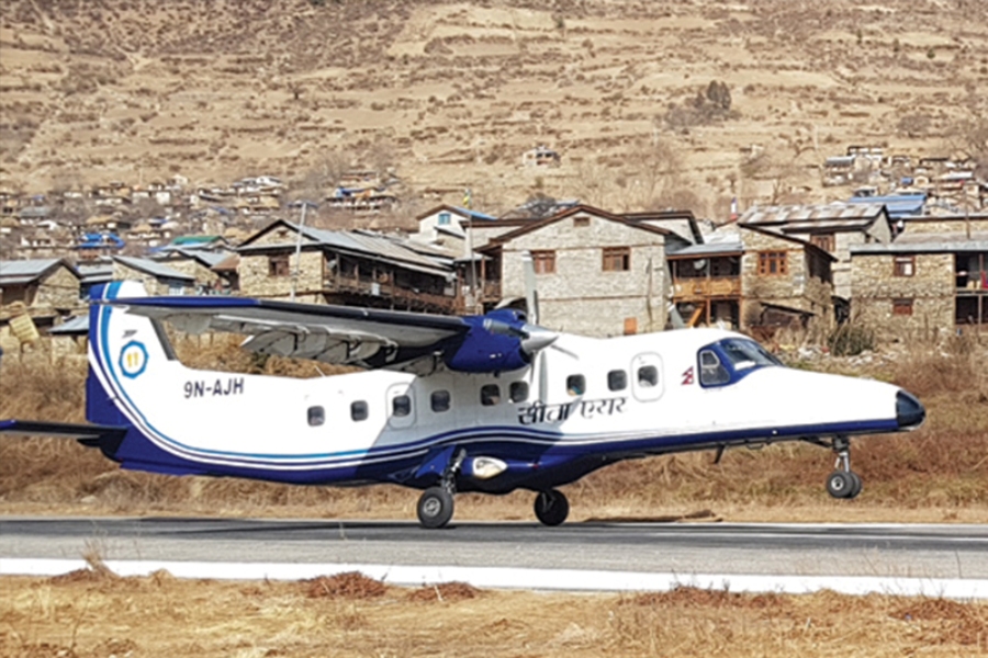 बँदेलसँग ठोक्किएर सीता एयरको जहाज दुर्घटना