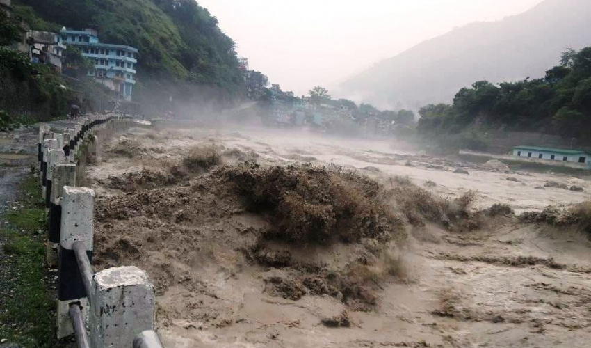 बैतडीमा बाढीको पूर्व सूचना एस एमएस मार्फत 