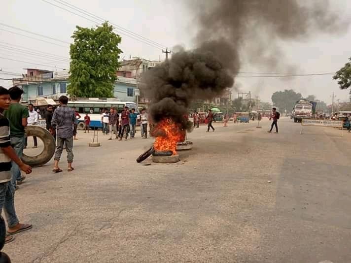 कैलालीको लम्की तनावग्रस्त