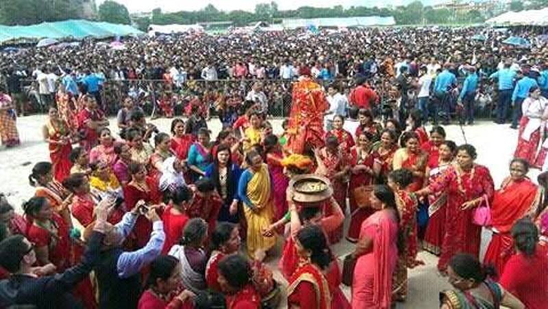 गौरा पर्वको मुख्य दिन आज सुदुरपश्चिममा हर्षोल्लासका साथ मनाइँदै