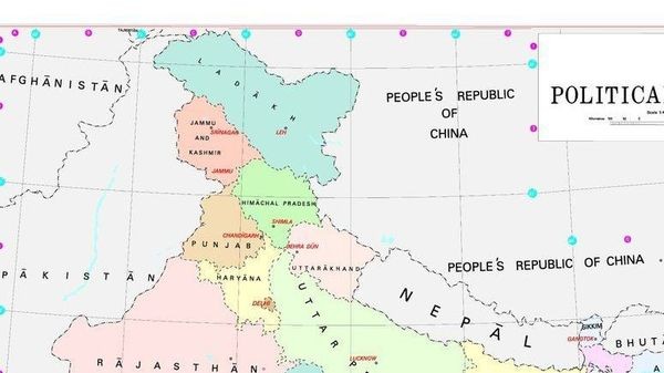 भारतको नयाँ नक्सामा विवादास्पद कालापानी क्षेत्र