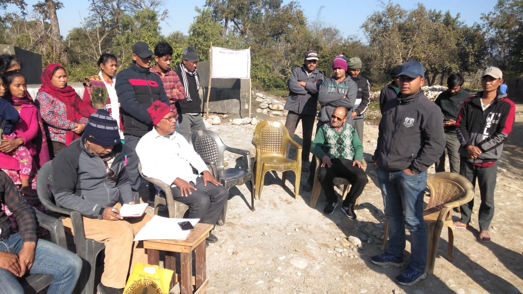 गोदावरी २ को वनदेवी खेल मैदान जाने बाटोमा कल्भर्ट निर्माण काम सम्पन्न