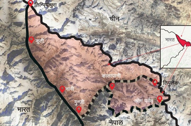 सीमा विवादका बारेमा सरकारले दियो भारतलाई ’कुटनीतिक नोट’