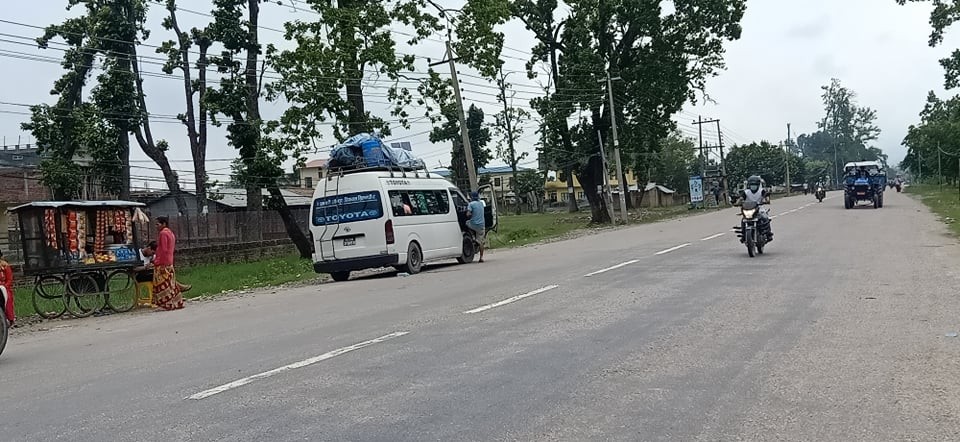 चल्ने थाले सार्बजनिक यातायात, शुक्रबार दिउँसो सम्म ५ वटा गाडी पहाड तिर हिँडे