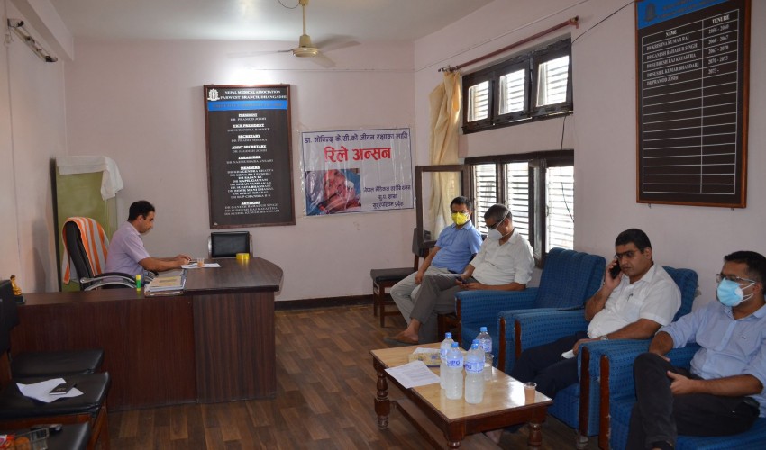 डा.गोविन्द केसीको जीवनरक्षाका लागि नेपाल चिकित्सक संघद्वारा आन्दोलनको घोषणा