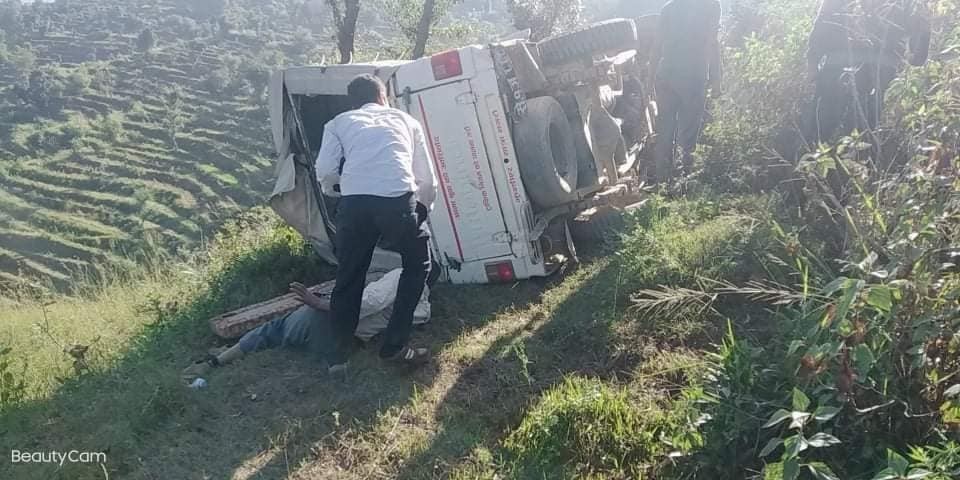 जिप दुर्घटना हुँदा बैतडीमा १० जना सामान्य  घाइते