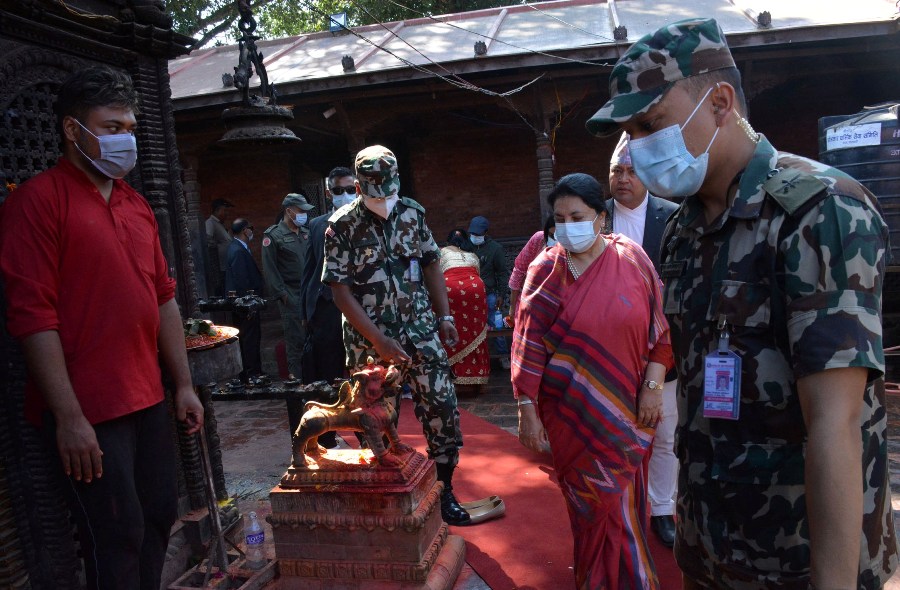 राष्ट्रपति विद्यादेवी भण्डारीले बुधबार बडिमालिकाको दर्शन गर्ने