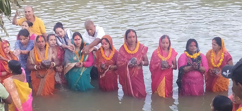 सूर्य र ब्रह्माजीका मानसपुत्री छठी को उपासना गरी मनाइने छठ पर्व आज देखि सुरु