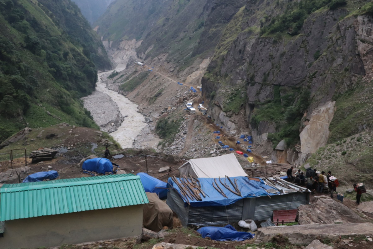 दार्चुलादेखि व्याँस गाउँपालिकाको छाङ्गरु सम्मको सम्पर्क टुट्यो