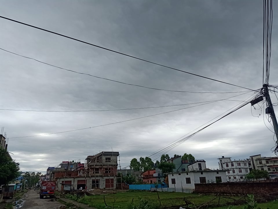 आज  भारी वर्षाको सम्भावना, सतर्क रहन आह्वान