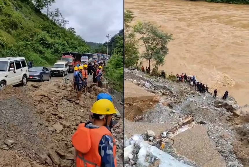 चितवनमा दुई बस त्रिशुलीमा, ६५ जना बेपत्ता