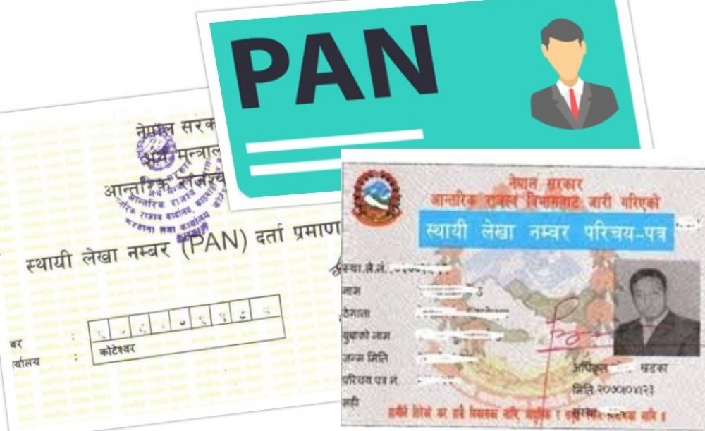 नेपालमा स्थायी लेखा नम्बर प्यान लिनेको सङ्ख्या ४० लाख पार