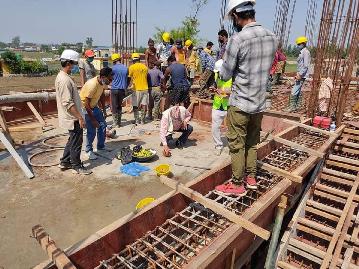 गोदावरीको भवन निर्माण सुस्त : २० महिनामा सक्ने भनेको काम १८ महिना सम्म ३६ प्रतिशत मात्रै 