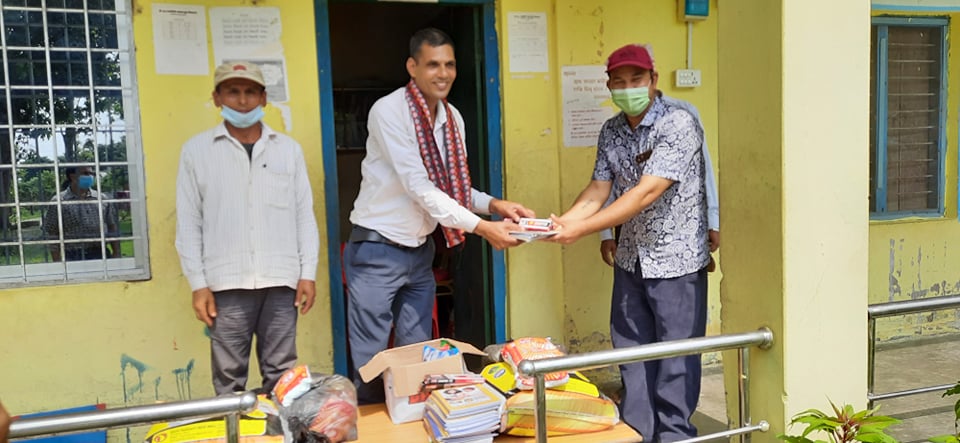 गोदावरी -४ का बामदेबले आफ्नो जन्म दिन अपाङग बालबालिका सँग मनाए