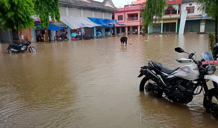 टीकापुर बजार डुबानमा