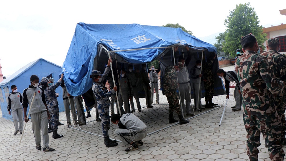 कोरोना रोक्न गौरीफन्टा र गड्डाचौकीसगै भारतिय सिमा नकामा ‘होल्डिङ सेन्टर’ निर्माण